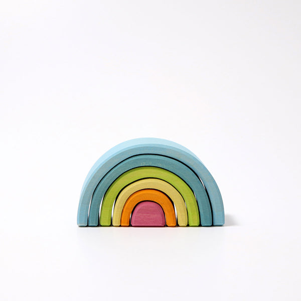 GRIMM'S Small Rainbow Pastel / 6 piece, Small