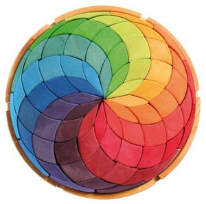 GRIMM'S colour circle spiral, large - playhao - Toy Shop Singapore