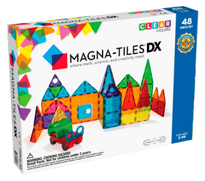 MAGNA-TILES Classic Clear Colors 48 Piece Set