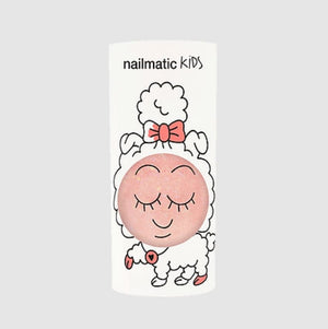 NAILMATIC KIDS Nail Polish - Peachy / Glitter Peach