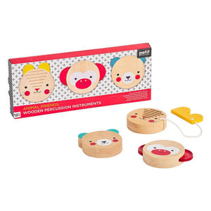 PETIT COLLAGE Wooden Percussion Instruments Set