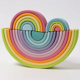GRIMM'S Small Rainbow Pastel / 6 piece, Small
