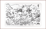 COLOUR ME MATS Deep Blue Sea (Colouring Mat Bundle) - playhao - Toy Shop Singapore