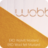 WOBBEL Original Transparent Lacquer Felt Mustard (12)