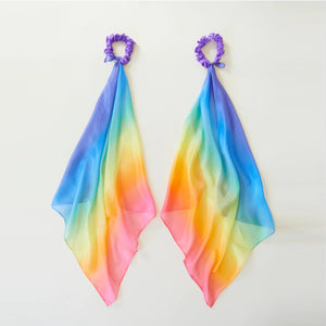 SARAH'S SILKS Wrist Streamers - Rainbow - playhao - Toy Shop Singapore