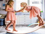 WOBBEL XL Transparent Lacquer Felt Sky Blue (57) - playhao - Toy Shop Singapore