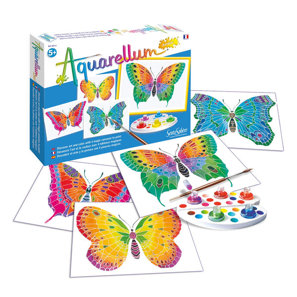 SENTOSPHERE AQUARELLUM JUNIOR "Papillons" - Butterflies