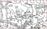 COLOUR ME MATS Little Red Riding Hood (Colouring Mat Only)