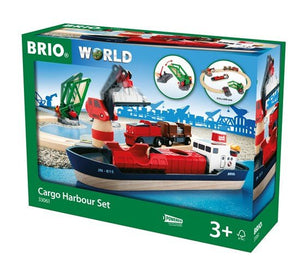 BRIO Cargo Harbour Set - playhao - Toy Shop Singapore