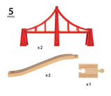 BRIO Double Suspension Bridge - playhao - Toy Shop Singapore