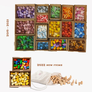 BUNDLE GRAPAT - 17 Mandalas + 1 Mandala Natural Wood (Usual Price: $603.20) - playhao - Toy Shop Singapore