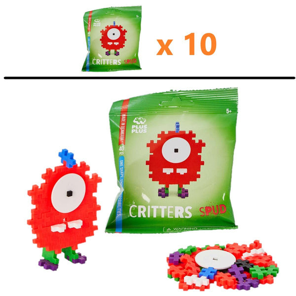 BUNDLE PLUS - PLUS Critters Party Pack bundle of 10 - SPUD (Usual Price: $79.00) - playhao - Toy Shop Singapore