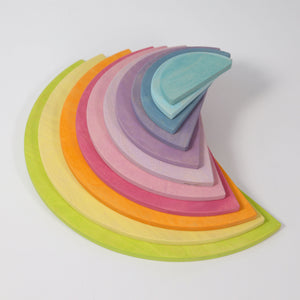 GRIMM'S Pastel Semicircles, 11 pieces