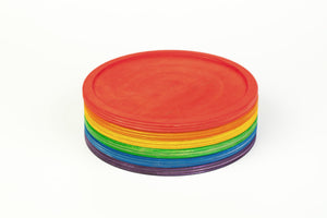 GRAPAT Rainbow Dishes - 6 Rainbow - playhao - Toy Shop Singapore