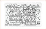 COLOUR ME MATS 123 Counting Farm (Colouring Mat Bundle) - playhao - Toy Shop Singapore