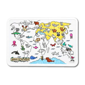 COLOUR ME MATS Animals of the World (Colouring Mat Bundle) - playhao - Toy Shop Singapore
