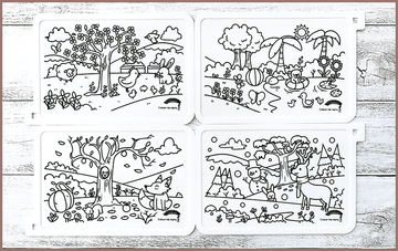COLOUR ME MATS Celebrating Seasons (Colouring Mat Bundle) - playhao - Toy Shop Singapore