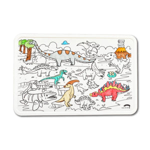 COLOUR ME MATS Prehistoric World (Colouring Mat Bundle) - playhao - Toy Shop Singapore