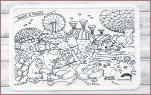 COLOUR ME MATS Timmy & Tammy Around Our Island (Colouring Mat Bundle) - playhao - Toy Shop Singapore