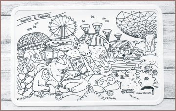COLOUR ME MATS Timmy & Tammy Around Our Island (Colouring Mat Bundle) - playhao - Toy Shop Singapore