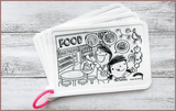 COLOUR ME MATS Timmy & Tammy Around Our Neighbourhood (Colouring Mat Bundle) - playhao - Toy Shop Singapore