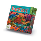 CROCODILE CREEK 60-Pc Foil Puzzle - Dazzling Dinosaurs - playhao - Toy Shop Singapore