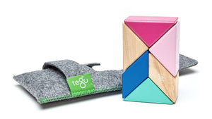 TEGU 6 Piece Pocket Pouch Prism in Blossom