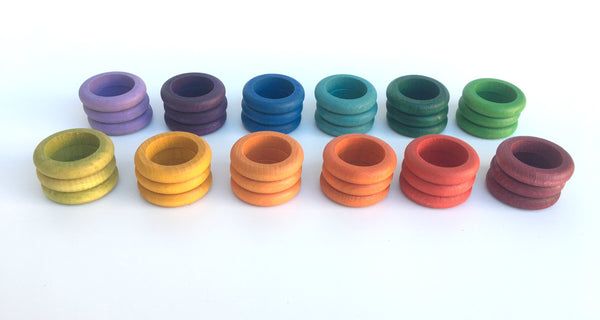 GRAPAT 36 Rings - 36 in 12 colors