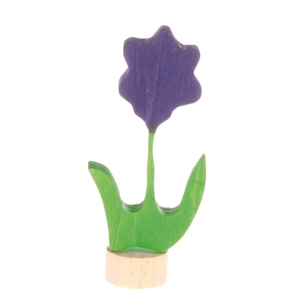 GRIMM'S Decorative Figure Purple Flower