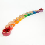 GRAPAT Bowls - 12 Rainbow - playhao - Toy Shop Singapore