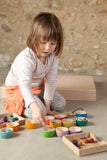 GRAPAT Bowls - 12 Rainbow - playhao - Toy Shop Singapore