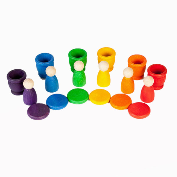 GRAPAT Nins, mates & coins - Rainbow - playhao - Toy Shop Singapore