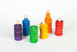 GRAPAT Nins, rings & coins - Rainbow - playhao - Toy Shop Singapore