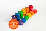 GRAPAT Nins, rings & coins - Rainbow - playhao - Toy Shop Singapore