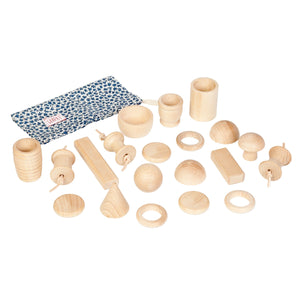 GRAPAT Treasure Basket Large - 20 Elements - playhao - Toy Shop Singapore