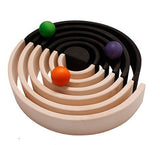 GRIMM'S 12 Piece Rainbow Large Monochrome / Tunnel - playhao - Toy Shop Singapore