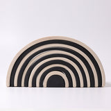 GRIMM'S 12 Piece Rainbow Large Monochrome / Tunnel - playhao - Toy Shop Singapore