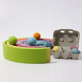 GRIMM'S 12 Piece Rainbow Large Pastel / Tunnel - playhao - Toy Shop Singapore