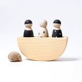GRIMM'S 3 in a Boat, Monochrome (*) - playhao - Toy Shop Singapore