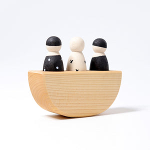 GRIMM'S 3 in a Boat, Monochrome (*) - playhao - Toy Shop Singapore