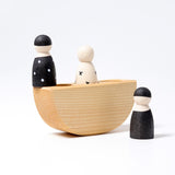 GRIMM'S 3 in a Boat, Monochrome (*) - playhao - Toy Shop Singapore