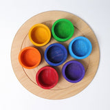 GRIMM'S 7 Rainbow Friends in Bowls. - playhao - Toy Shop Singapore