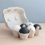 GRIMM'S Balls Monochrome / 6 Wooden Balls, Monochrome. (*) - playhao - Toy Shop Singapore