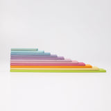 GRIMM'S Building Boards, Pastel, 11 pieces - playhao - Toy Shop Singapore