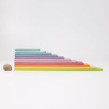 GRIMM'S Building Boards, Pastel, 11 pieces - playhao - Toy Shop Singapore