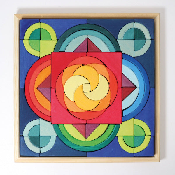 GRIMM'S Building Set Arcs in Squares - playhao - Toy Shop Singapore