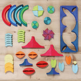 GRIMM'S Building Set Arcs in Squares - playhao - Toy Shop Singapore