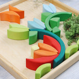 GRIMM'S Building Set Arcs in Squares - playhao - Toy Shop Singapore
