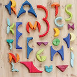 GRIMM'S Building Set Arcs in Squares - playhao - Toy Shop Singapore