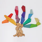 GRIMM'S Building Set Rainbow Lion - playhao - Toy Shop Singapore